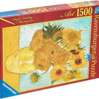 Ravensburger Vincent Van Gogh Sunflowers  Art 1500 Piece Puzzle