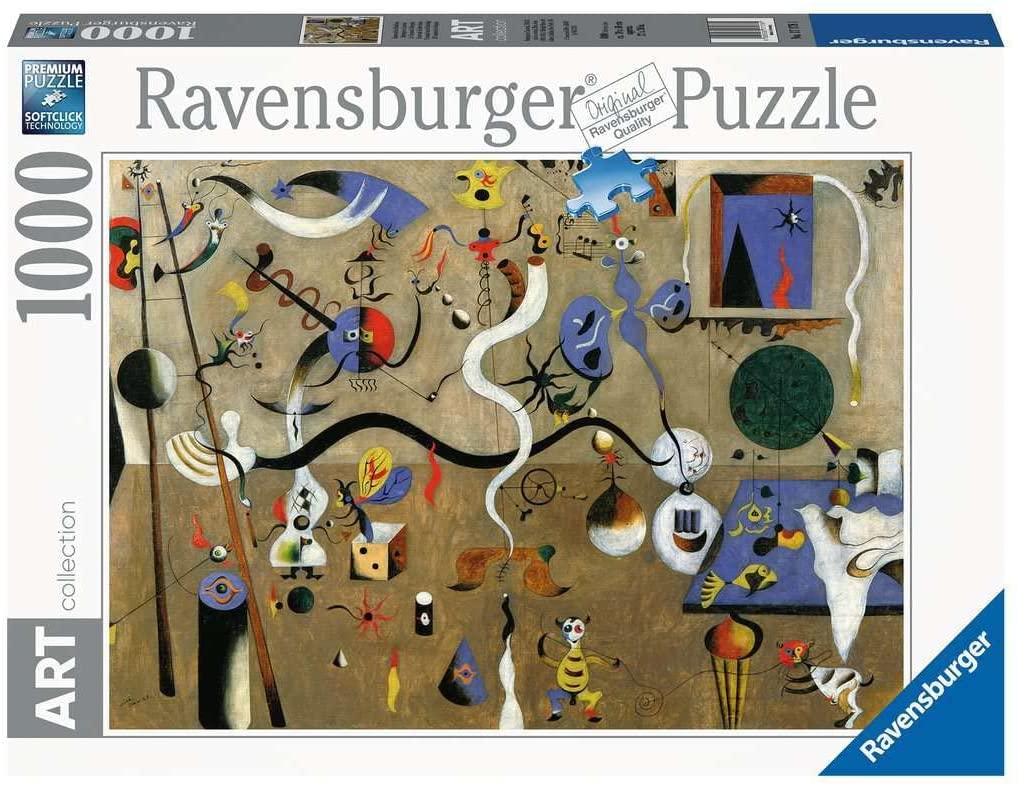 Ravensburger Art Collection Le Carnaval d' Arlequin by Joan Miro 1000 Piece Puzzle