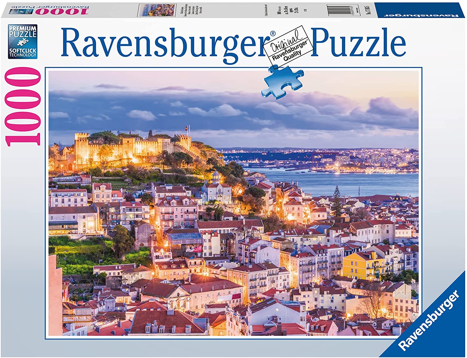 Ravensburger Lisbon & Sao Jorge Castle 1000 Piece Puzzle