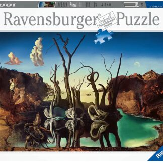 Ravensburger Art Collection Swans Reflecting Elephants by Salvador Dali 1000 Piece Puzzle