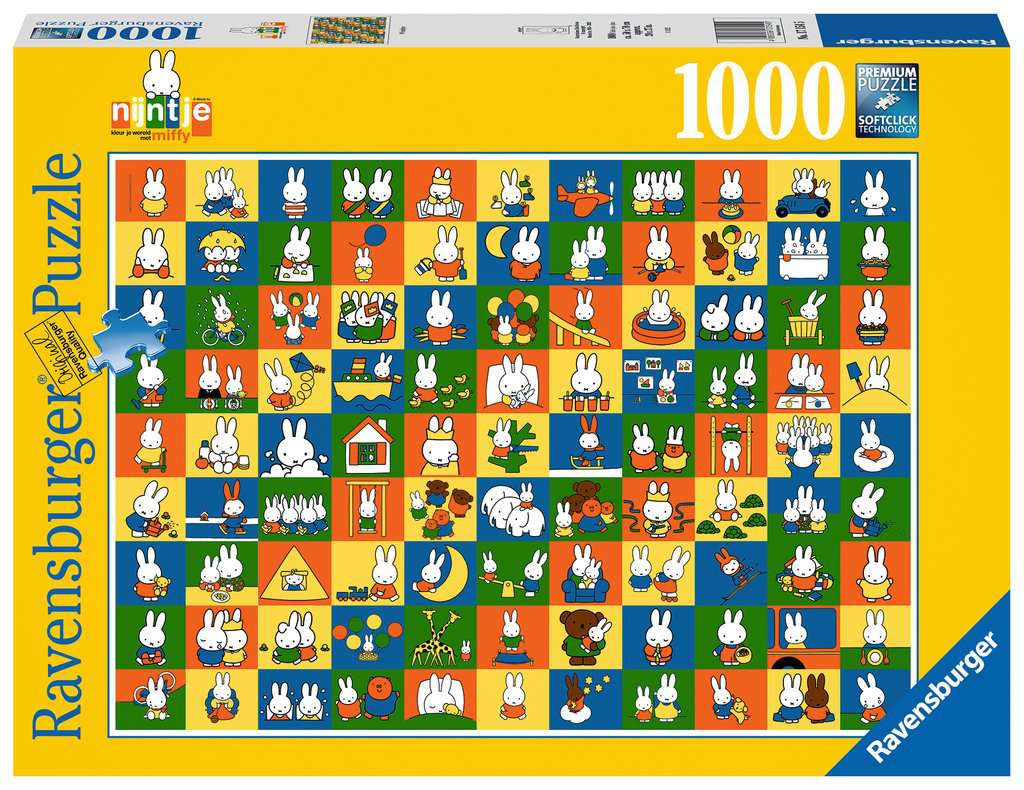 Ravensburger 99 Nijntjes Miffy Collection 1000 Piece Puzzle