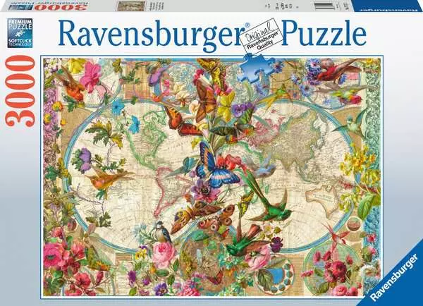 Ravensburger Reign of Dragons 3000 Piece Jigsaw Puzzle for Adults - 16462 -  Handcrafted Tooling, Durable Blueboard, Every Piece Fits Together