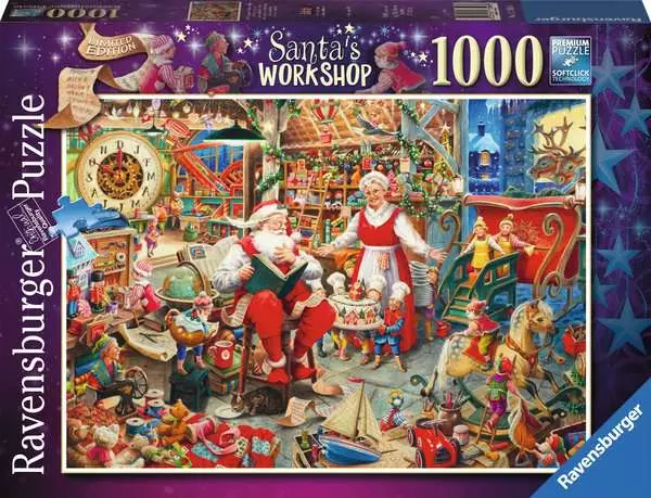 Ravensburger Limited Edition Santa's Workshop 1000 Piece Puzzle