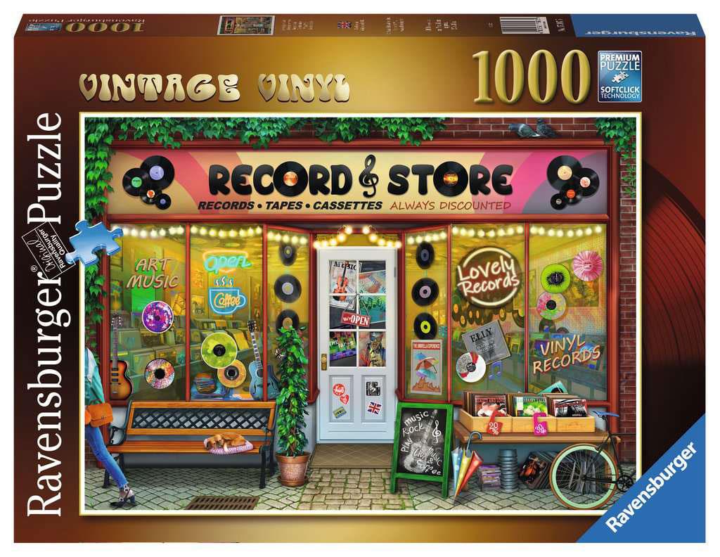 Ravensburger Vintage Vinyl 1000 Piece Puzzle
