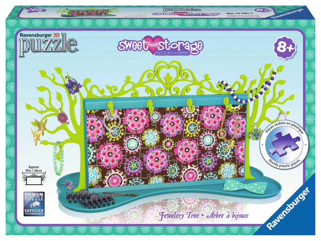 Ravensburger Jewelry Tree 108 Piece 3D Puzzle