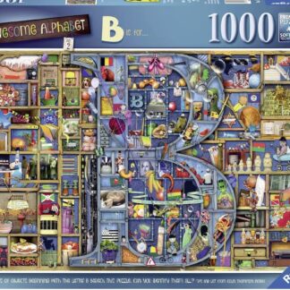 Ravensburger Colin Thompson Awesome Alphabet "B" 1000 Piece Puzzle