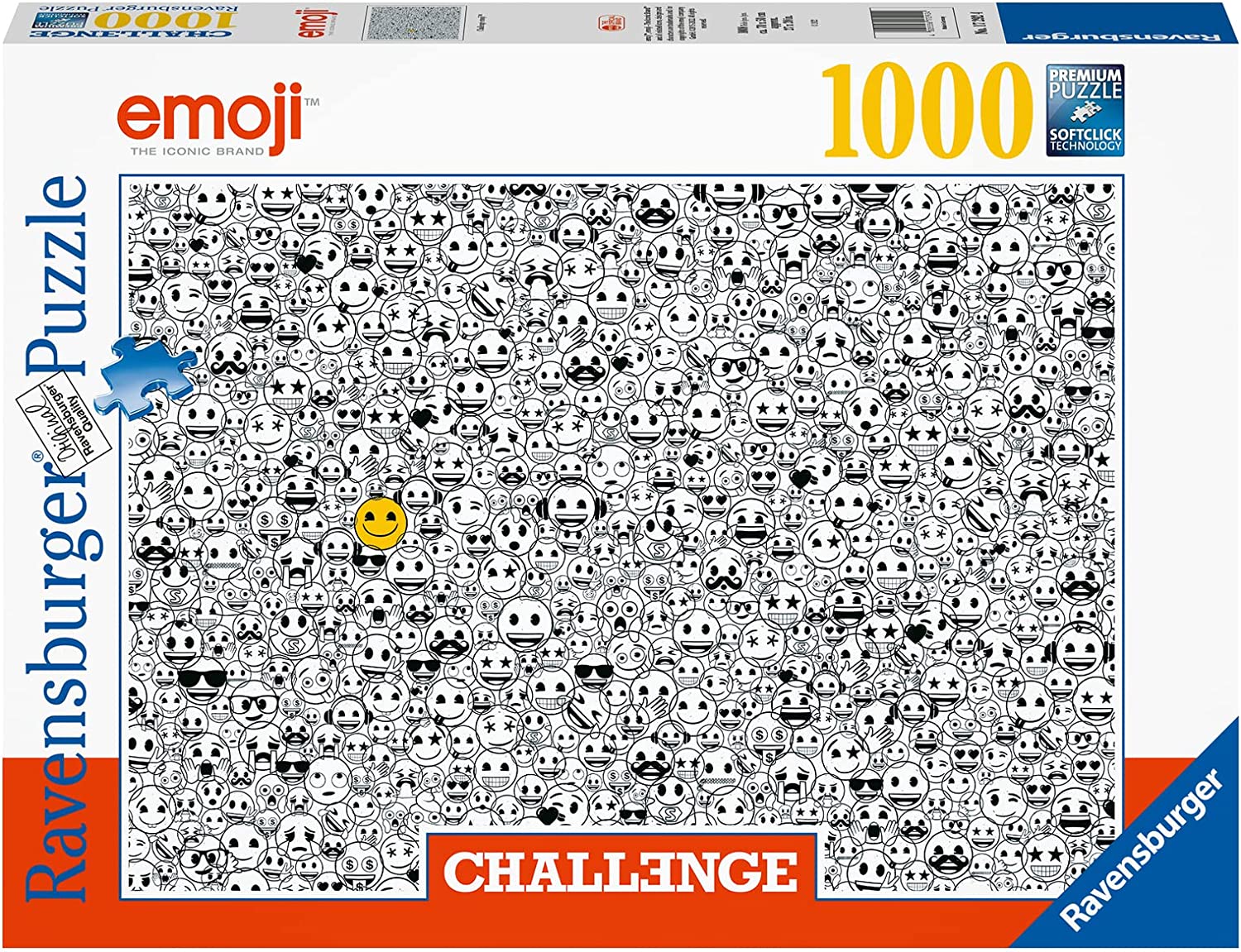 Ravensburger Emoji Challenge 1000 Piece Puzzle