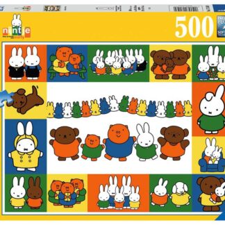 Ravensburger Miffy Portraits 500 Piece Puzzle