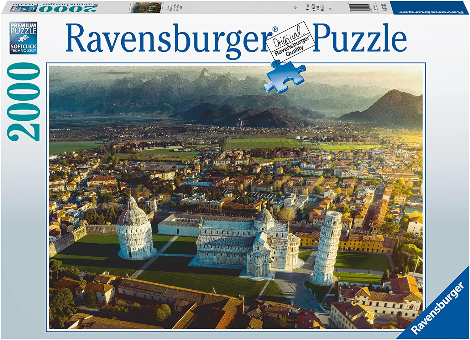 Ravensburger Pisa & Mount Pisano 2000 Piece Puzzle