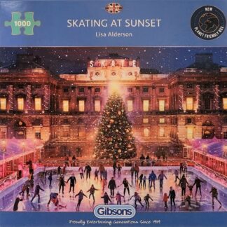Gibsons Skating at Sunset 1000 Piece Puzzle
