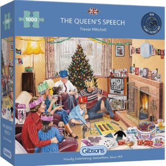 Gibsons The Queen's Speech 1000 Piece Puzzle
