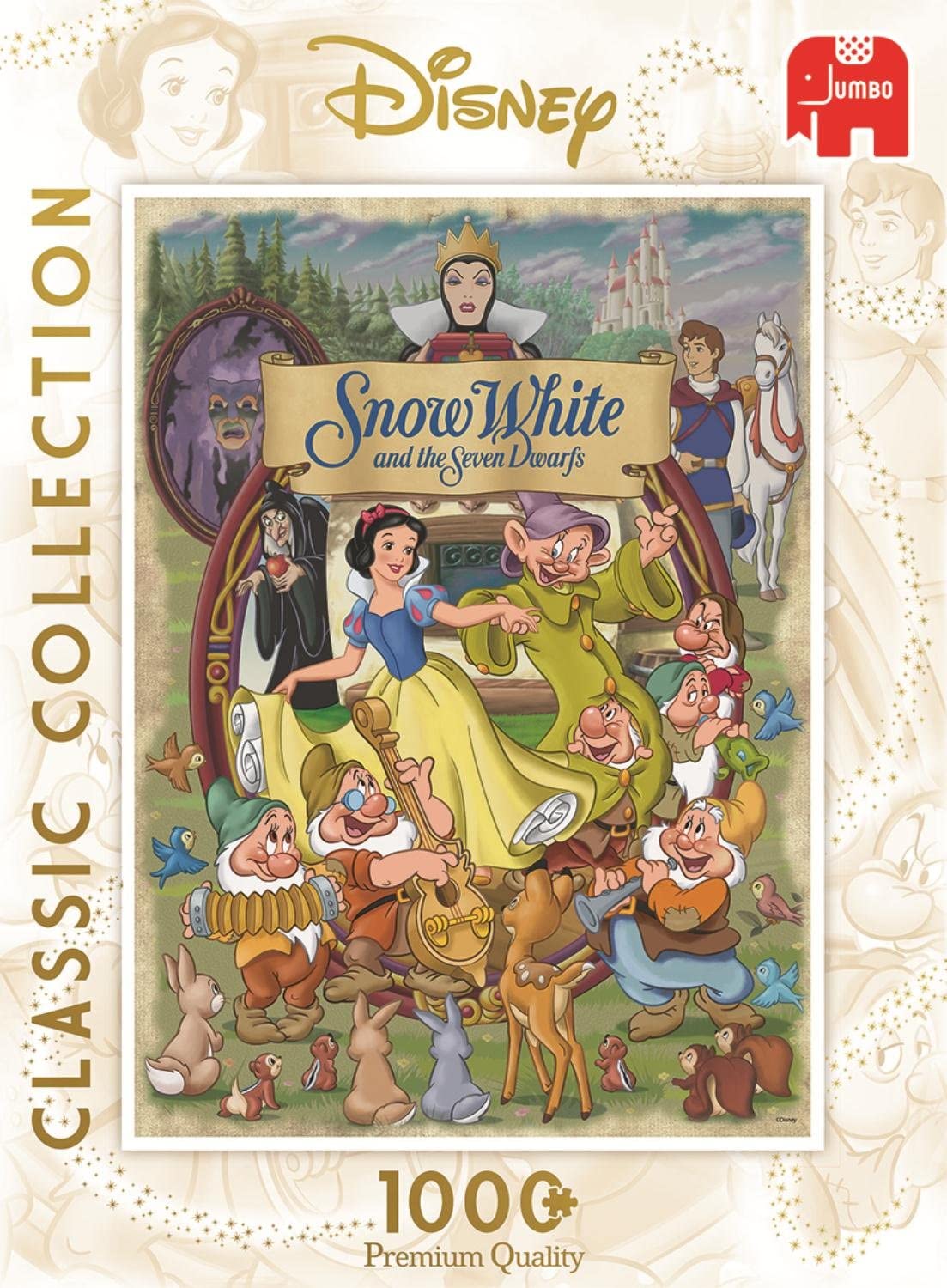Jumbo Disney Snow White 1000 Piece Puzzle