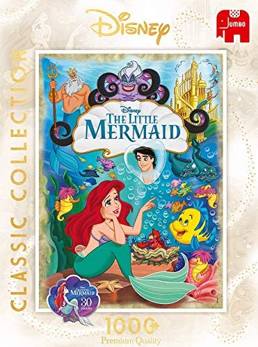 Jumbo Disney The Little Mermaid 1000 Piece Puzzle