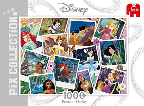 Jumbo Disney Pix Collection Princess Selfies 1000 Piece Puzzle
