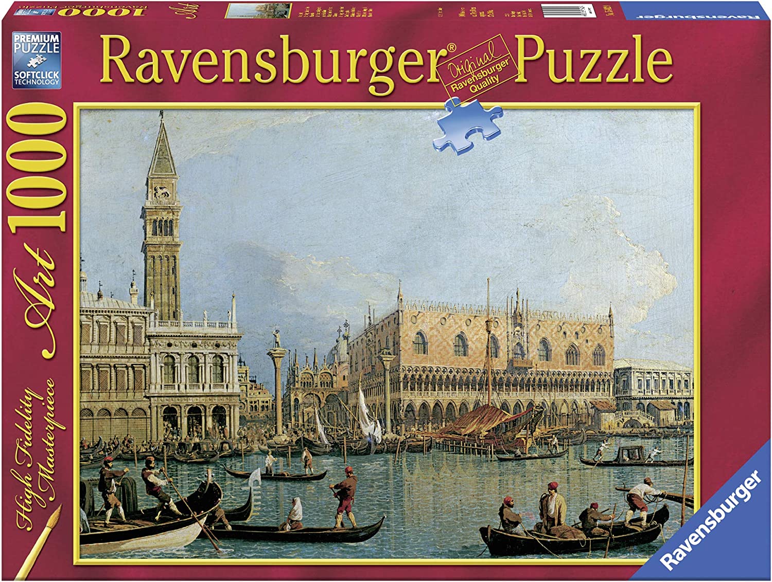 Ravensburger Canaletto: St Marks and the Ducale Palace, Venice 1000 Piece Puzzle