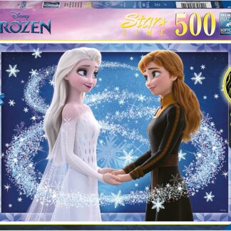 Ravensburger Disney Frozen Anna and Elsa (Glows in the dark) 500 Piece Puzzle