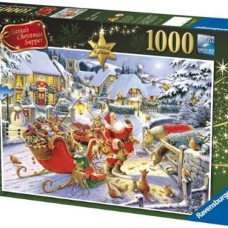 Ravensburger Limited Edition Santa's Christmas Supper 1000 Piece Puzzle