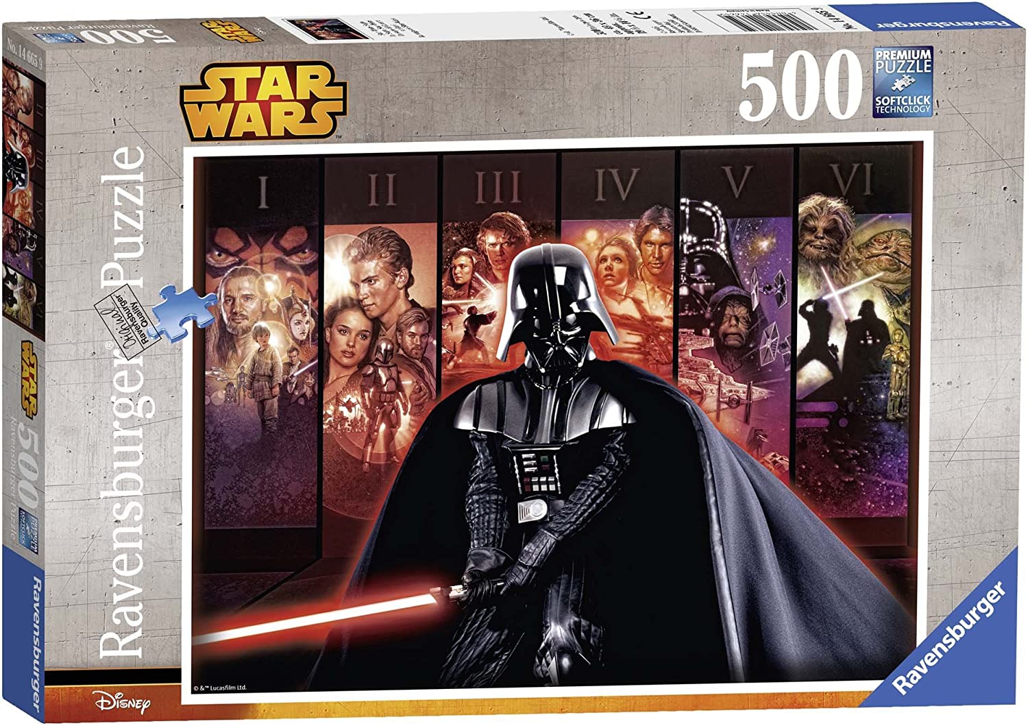 Ravensburger Star Wars Saga 500 Piece Puzzle – The Puzzle Collections