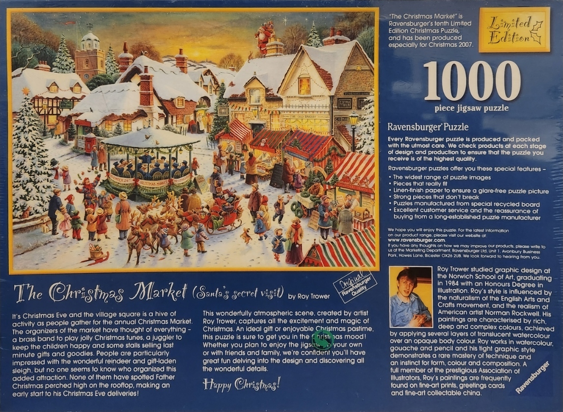 Ravensburger Christmastime 1000 Piece Puzzle – The Puzzle Collections