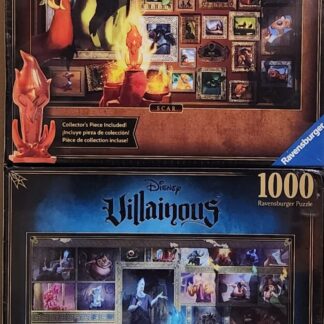 Ravensburger Disney Villainous 1000 Piece Puzzle Bundle E