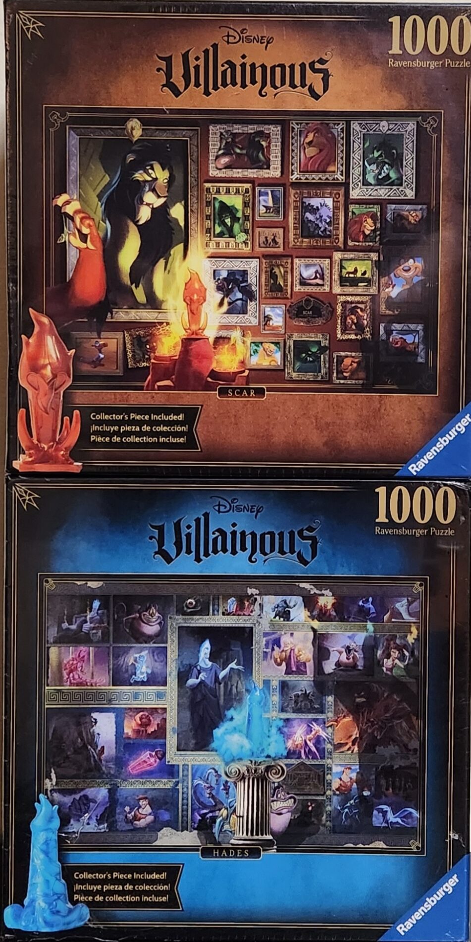 Ravensburger Disney Villainous 1000 Piece Puzzle Bundle E