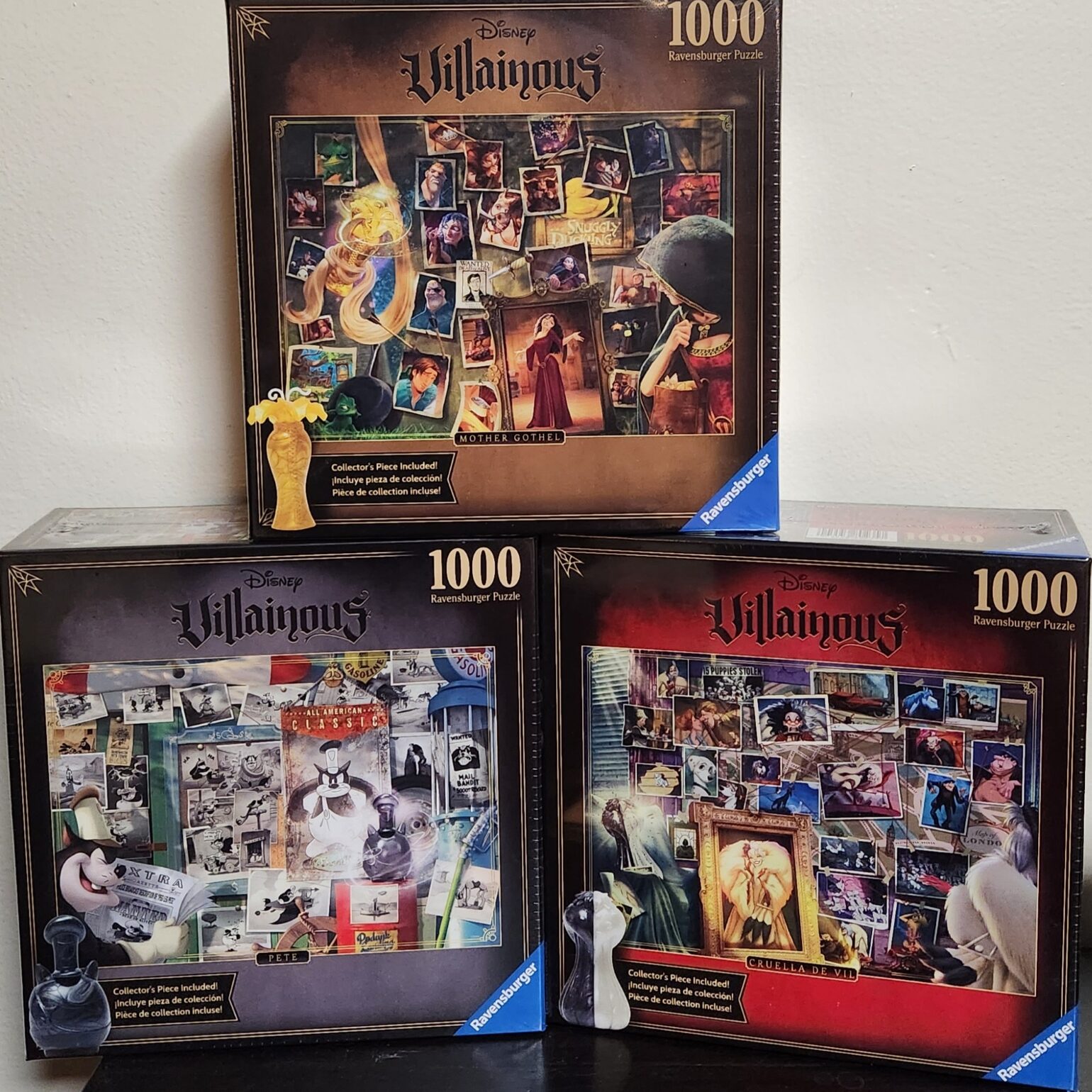 Ravensburger Disney Villainous 1000 Piece Puzzle Bundle F