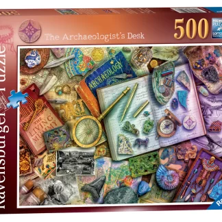 Ravensburger Aimee Stewart The Archaeologist's Desk 500 Piece Puzzle