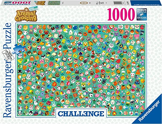 Ravensburger Animal Crossing Challenge 1000 Piece Puzzle