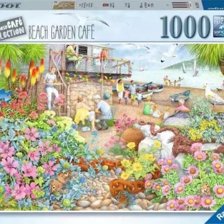 Ravensburger Cosy Cafe Collection No. 1 Beach Garden Cafe 1000 Piece Puzzle