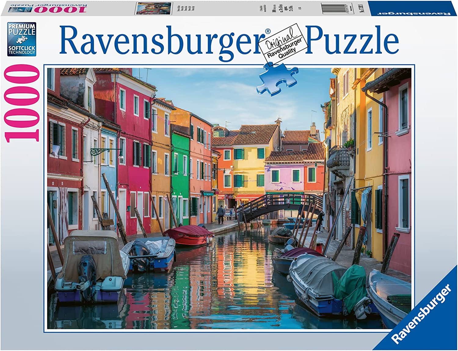 Ravensburger Burano, Italy 1000 Piece Puzzle