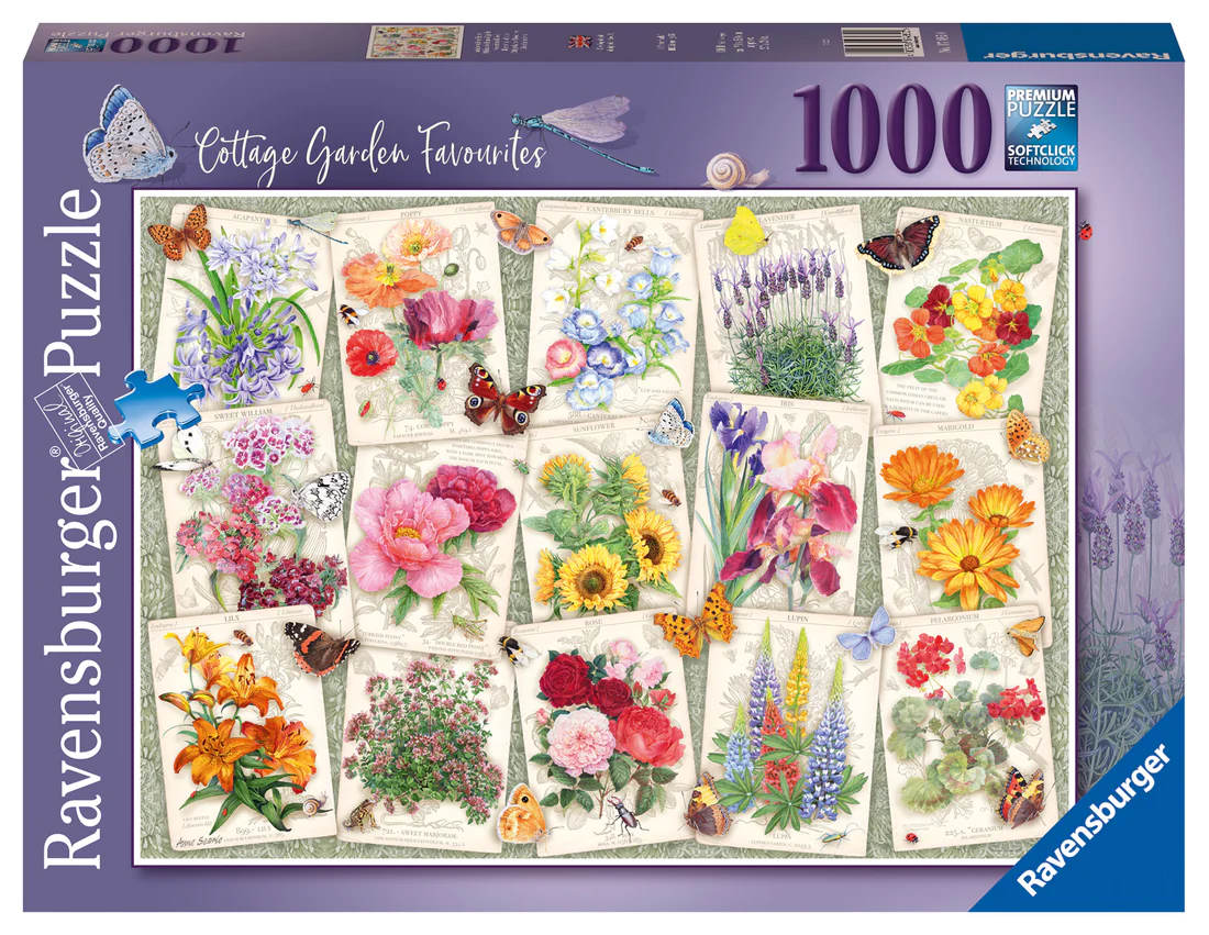 Ravensburger Country Garden Favourites 1000 Piece Puzzle