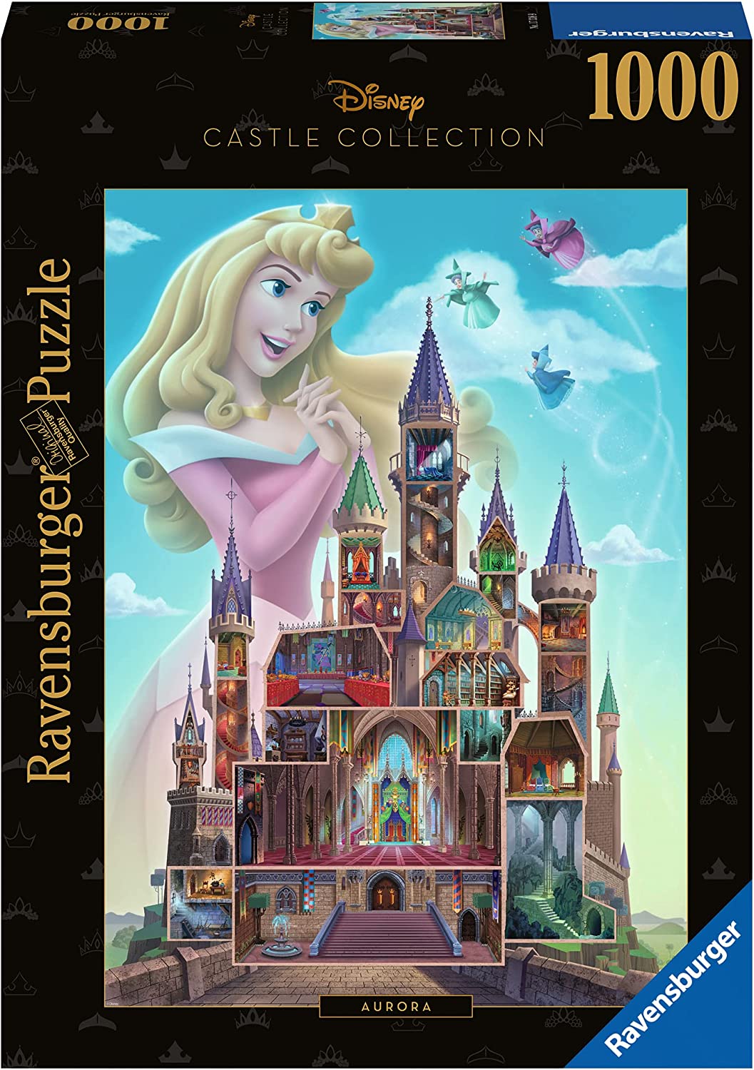 Ravensburger Disney Castle Collection Aurora 1000 Piece Puzzle – The Puzzle  Collections