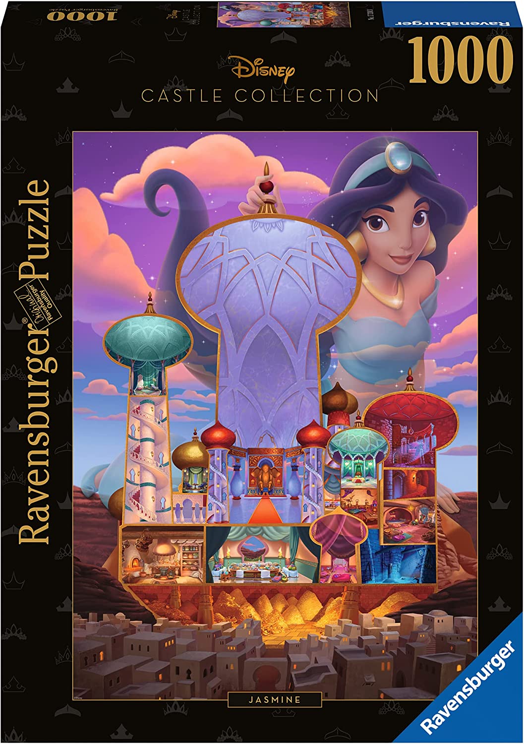 Ravensburger Disney Castle Collection Jasmine 1000 Piece Puzzle