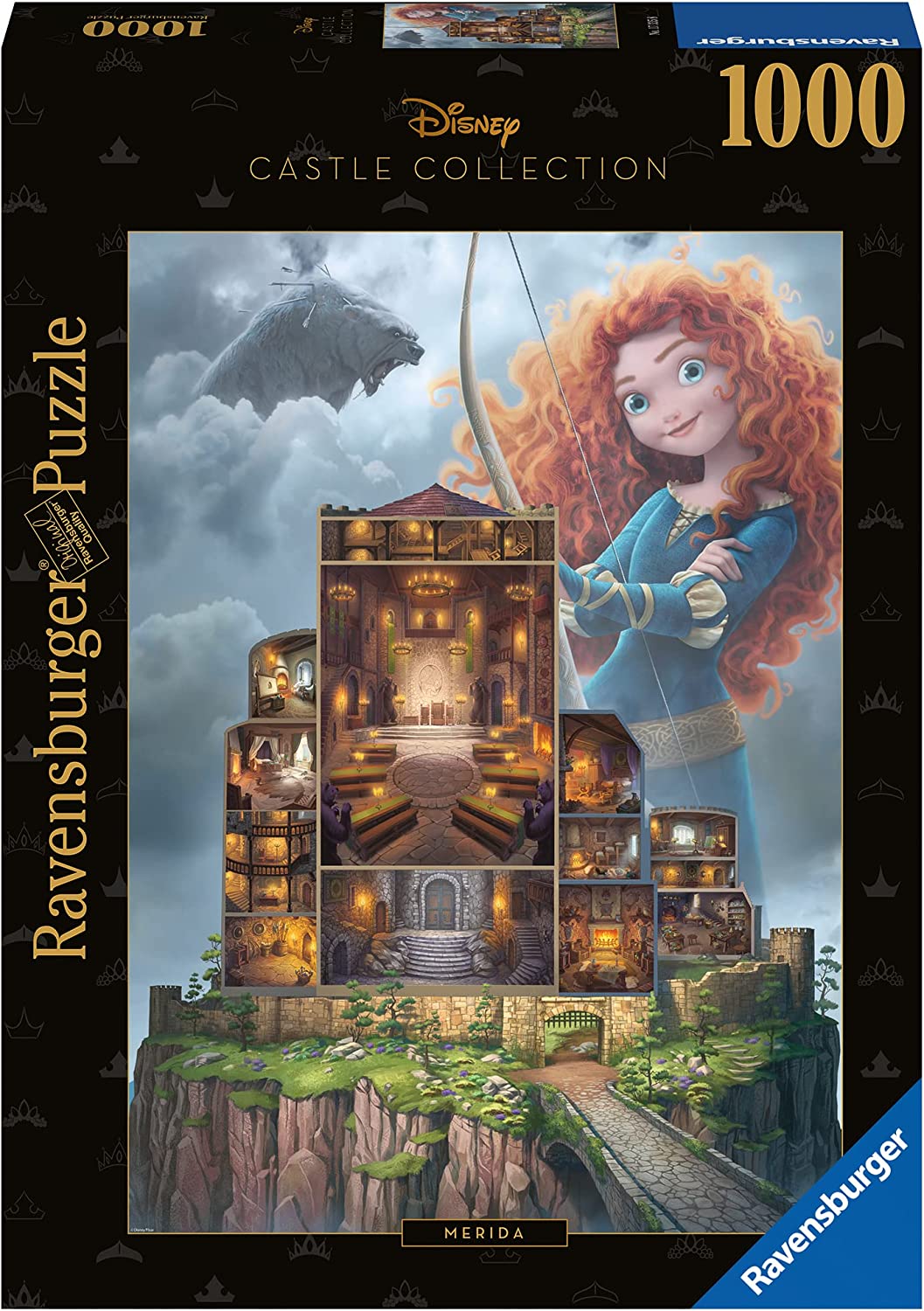 RAVENSBURGER Puzzle 3D Château Disney