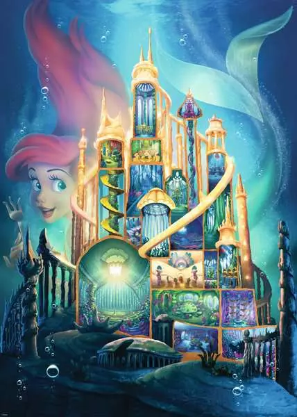 Ravensburger Puzzle - Snow White, Cinderella, Ariel, 3x49 Pieces - Playpolis