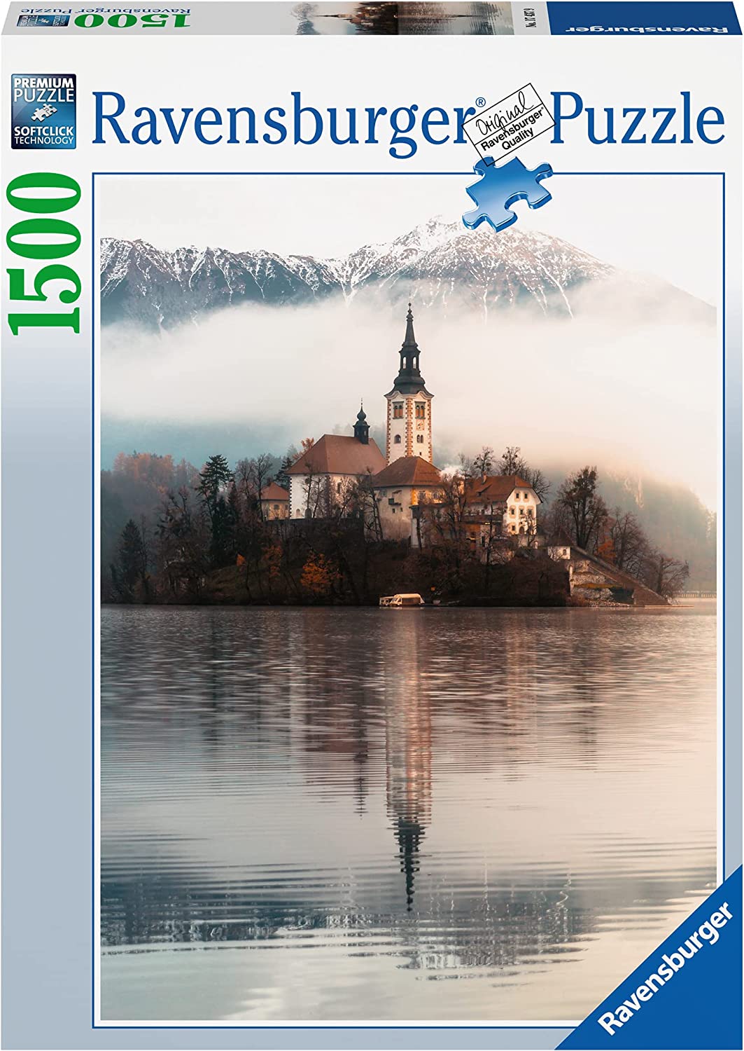 Ravensburger Isola di Bled Slovenia 1500 Piece Puzzle