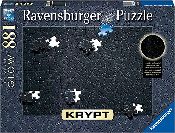 Ravensburger Krypt Universe Glow 881 Piece Puzzle