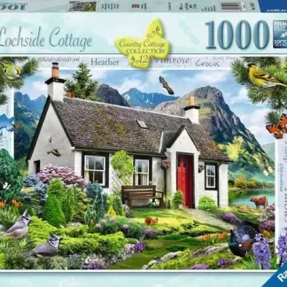 Ravensburger Country Cottage Collection 12 : Lochside Cottage 1000 Piece Puzzle