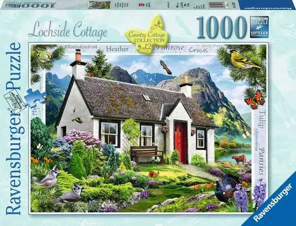 Ravensburger Country Cottage Collection 12 : Lochside Cottage 1000 Piece Puzzle