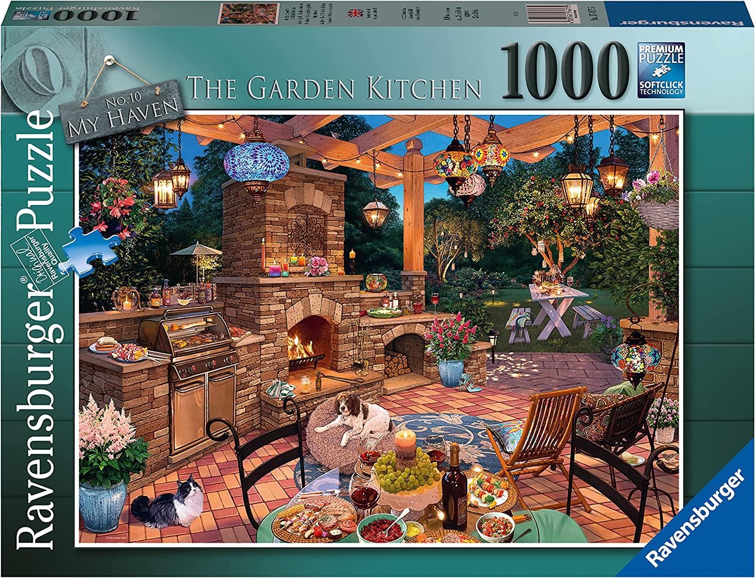 Ravensburger My Haven No. 10 The Garden Kitchen 1000 Piece Puzzle