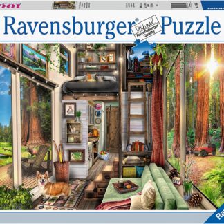 Ravensburger Redwood Forest Tiny House 1000 Piece Puzzle
