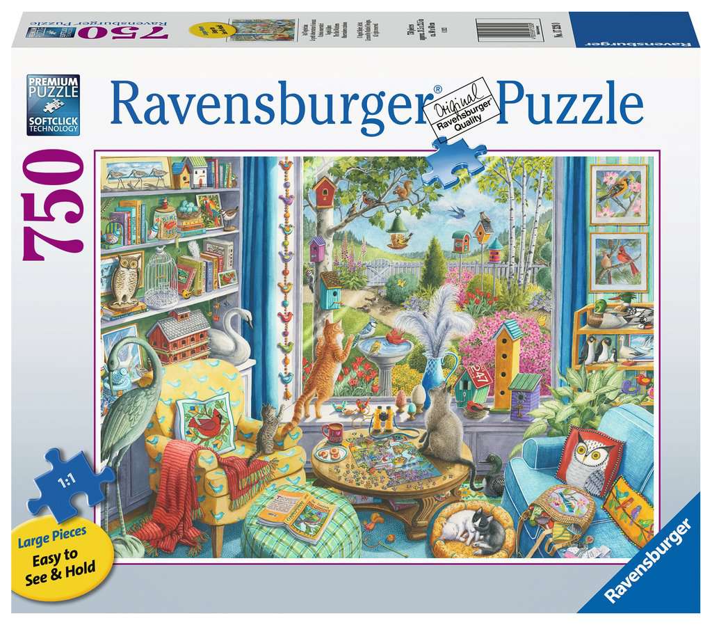 Ravensburger The Bird Watchers 750 Large Piece Format Puzzle