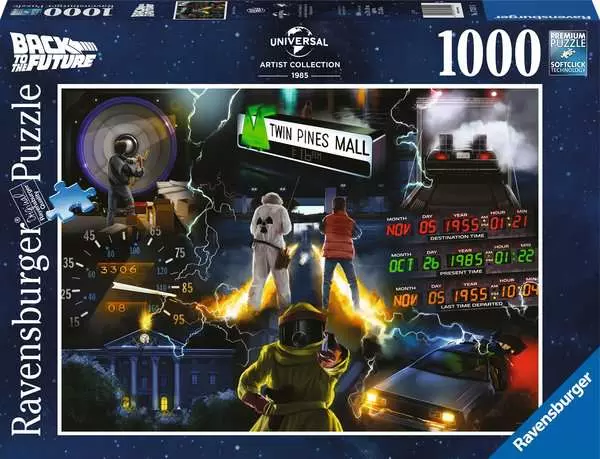 Ravensburger Universal Artist Collection Back to the Future 1000 Piece Puzzle