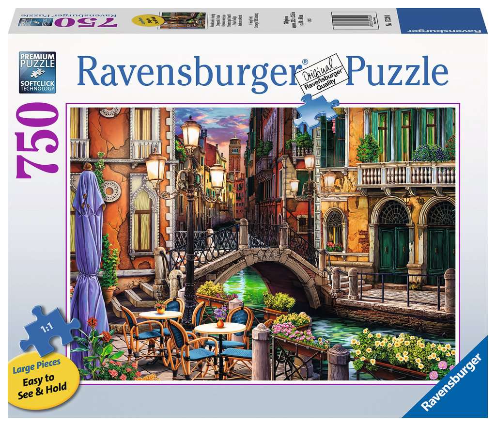 Ravensburger Venice Twilight 750 Large Piece Format Puzzle