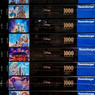 Ravensburger Disney Castle Collection 1000 Piece Puzzles - Complete Set