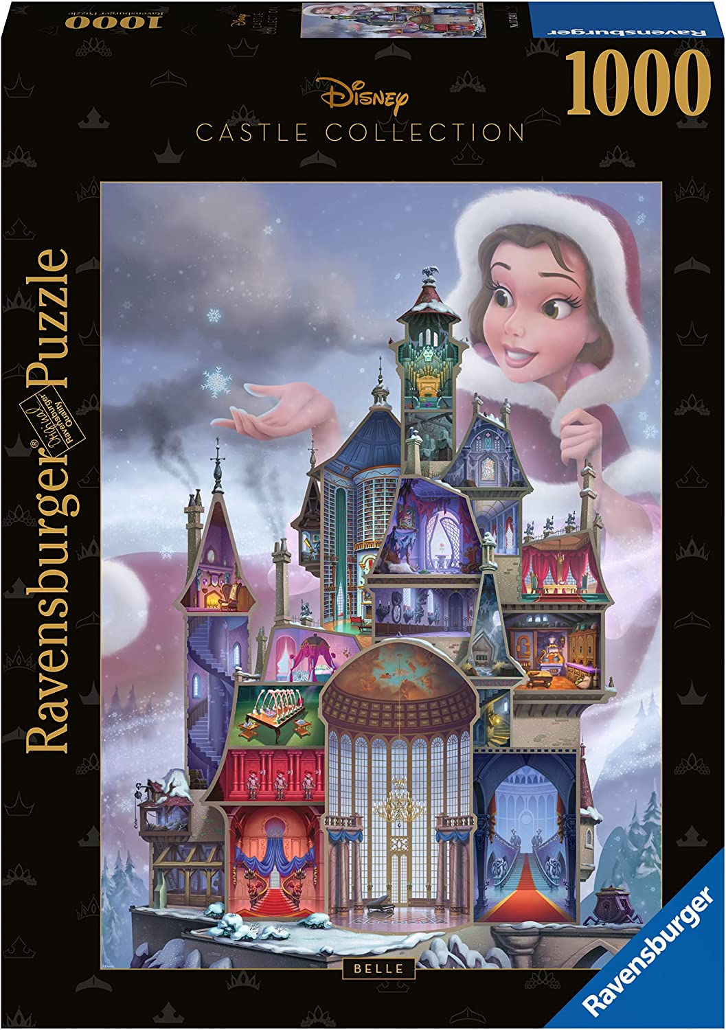 Ravensburger Disney Castle Collection Belle 1000 Piece Puzzle