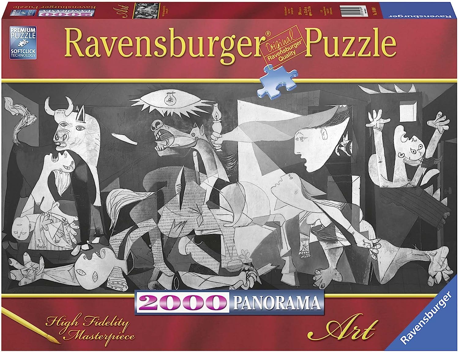 Ravensburger Pablo Picasso Guernica 2000 Piece Panorama Puzzle