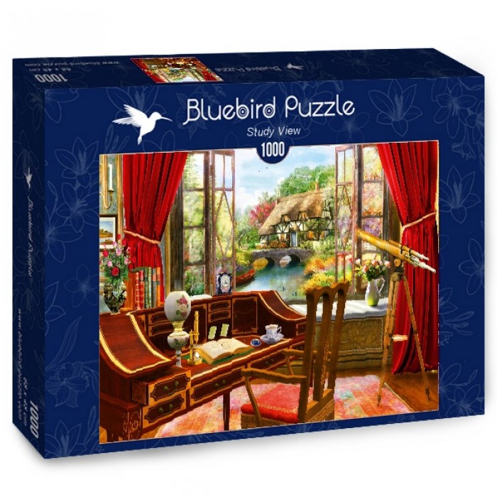Bluebird Study View 1000 Piece Puzzle