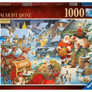 Ravensburger Christmas Limited Edition 2023 Almost Done 1000 Piece Puzzle