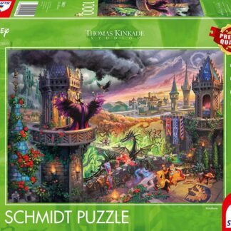 Schmidt Thomas Kinkade Disney Maleficent 1000 Piece Puzzle
